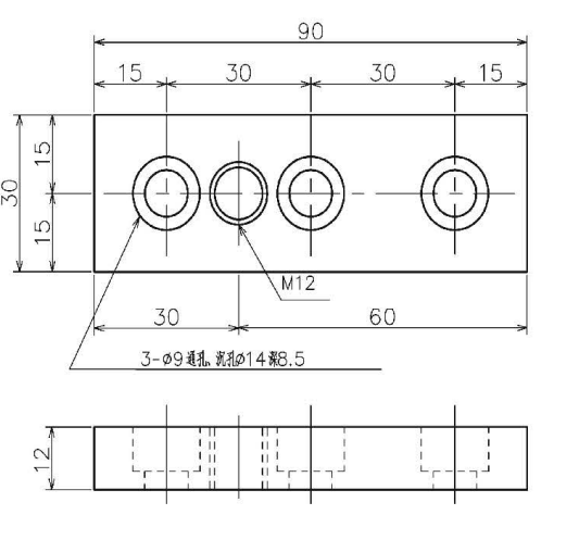 脚轮板